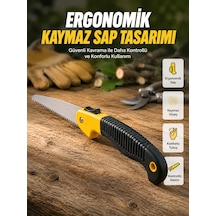 Zenvia Bahçe Ve Odun Kesimi İçin Katlanır El Testeresi Znv2026