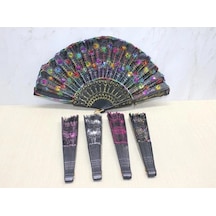 Plastik Yelpaze Model 3 Renkli