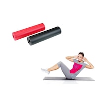 2 Adet Fitness Gym Matı Jimnastik Spor Minderi 140 X 50 Cm 6,5 Mm Karışık - 224749693 Karışık
