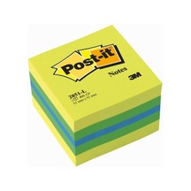 Post-It Yapışkanlı Not Kağıdı Mini Küp Sarı Tonlari 400 Yaprak 20