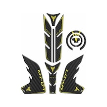 Yamaha Mt-07 2018-2020 Sarı-siyah Tank Pad Set