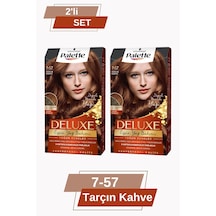 Palette Deluxe Yoğun Renkler 7 - 57 Tarçın Kahve X 2 Adet Saç Boyas
