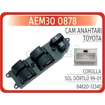 Cam Anahtari Toyota Corolla Sol Dörtlü 1999-2001
