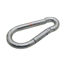 4 Adet Karabina Metal 8mm Salıncak Kancası Çanta Tokası Küçük Boy