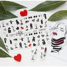 Stiker Arti 594 Beyaz