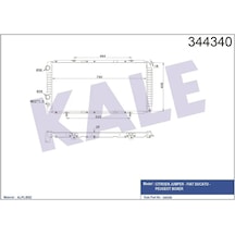 Su Radyatörü Ducato Boxer Jumper 2.0 Hdı 2.5d 2.5td 2.8 2.8td 94&gt 06 Mt 1