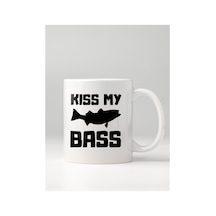Balık Tutkunlarına Özel Kiss My Bass Esprili Beyaz Kupa Bardak - 330 Ml Çok Renkli - 876200342 Çok Renkli - 876200342 Çok Renkli