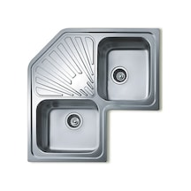 Teka Classic Angular 2B Eviye Inset Paslanmaz Çelik Eviye - 10118008