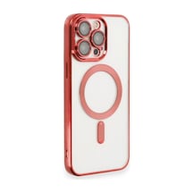 Apple İphone 14 Pro Max Kılıf Kross Magneticsafe Kapak - Kırmızı