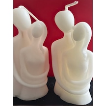 Bernami Biblo Pinterest Sarılan Çift Mum 2'li