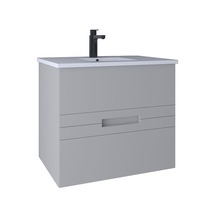 Kobos Meta 71 Cm Lavabo Dolabı Light Grey Kb710037 Diğer