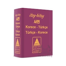 Itsy Bitsy Korece-türkçe, Türkçe-korece Mini Sözlük Delta Kültür Yayınevi
