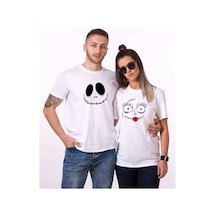 Tshirthane Jack Sally 2 Sevgili Kombinleri Tshirt Kombini Beyaz
