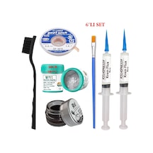 Best Krem Lehim 183 C 50gr Havya Uc Temizleyici Flux Lehim Toplama Cp-3015 Lehim Emme Teli 2fırça Seti04