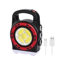 Powermaster Hb-6678c Cob Ledli 20 Watt 3 Kademeli Şarj Edilebilir Usb Çıkışlı Solar Lamba