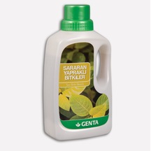 Genta Sararan Yapraklar için Sıvı Besin