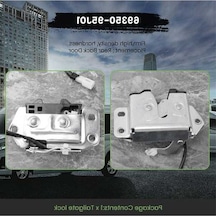 Ulzyvf Toyota Mandalı Kilidi Kapı Kapağı İçin Hiace Değişimi Bagaj Arka Araba 92-04 Sw