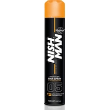 Nıshman 05 Sert Şekillendirici Saç Spreyi 400 ML