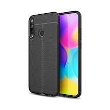 Huawei P40 Lite Uyumlu E Kılıf Auto Focus Kapak - Siyah