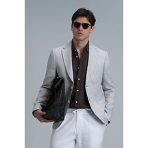 Lufian Tom Spor Erkek Blazer Ceket Slim Fit Gri Gri 111140160100150 111140160100150 Gri