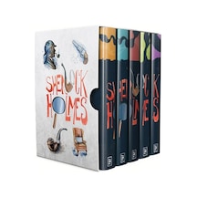 Sherlock Holmes Serisi Kutulu Set - 5 Kitap Takım - Arthur Conan Doyle - Parodi Yayınları
