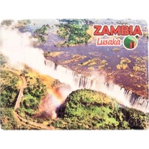 Zambiya Temalı Taş Magnet