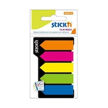 Gıpta Stıckn 45x12 Neon 5 Renk Ok Film Ayraç 25yp