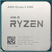 Amd Ryzen 5 5500 Altı Çekirdek 3.60 Ghz  Fansız Tray İşlemci