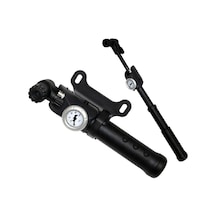 Giyo Gp-83 100psi Hortumlu Göstergeli Bisiklet El Pompası