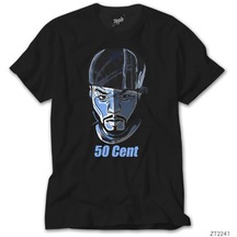 50 Cent Face Siyah Tişört