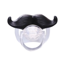 Ximistore9 6 Aydan Büyük Bebekler İçin Silikon Sakal Desenli Emzik - Sağlıklı, Eğlenceli Ve Bpa'sız