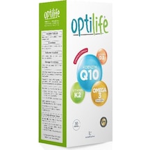 SKT: 12/2020 Optilife Omega-3 Koenzim Q10 30 Kapsül