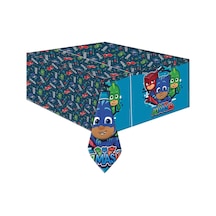 Pj Mask Trend Temalı Plastik Masa Örtüsü 120x180