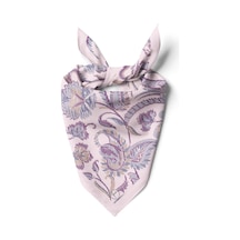 Çiçek Çizim Desen Bandana/fular Çok Renkli