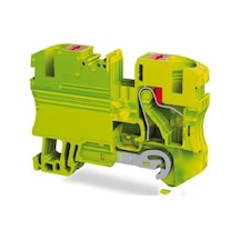 Tbloc Pft2.5e-sy ,toprak 2.5mm Baskılı Ray Klemens