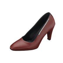 40-41-42-43-44 Numara Ays7986 Kahve Topuklu Özel Seri Kadın Stiletto Bej