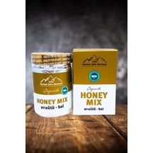 Nurbal Şifa Merkezi Honey Mix 2 Organik Arısütü Bal 400 G