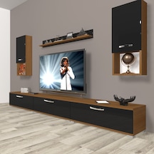 Decoraktiv Eko 270da Slm Tv Ünitesi Tv Sehpası Ceviz - Siyah