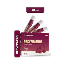 Resveratrol Shot 200 Mg 20 Shot Ahududu Aromalı Takviye Edici Gıda