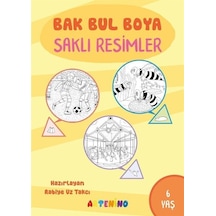 Bak Bul Boya Saklı Resimler 6 Yaş