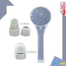 Plasyay Plastik Duş Başlığı Ve Rekor Seti Çok Renkli