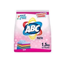 ABC Matik Renkliler Toz Çamaşır Deterjanı 10 Yıkama 1500 G