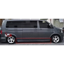 Vw Transporter T5 Uyumlu Marşpiyel Sağ Sol Takım Uzun Şase Fiberglass