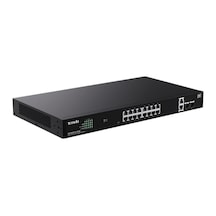 Teg2220p-16-250w 16 Port 10-100-1000 Poe +2 Sfp Switch Cloud Yönetilebilir Çelik Kasa Switch-125464