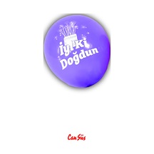 İyi Ki Doğdun Baskılı Balon 5'li İyi Ki Doğdun