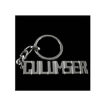 Gülümser - 389 - - Novapazr - İsimli Anahtarlık- Çok Renkli