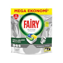 Fairy Platinum Limon Kokulu Bulaşık Makinesi Deterjanı 113 Tablet