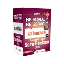 Dizgi Kitap 2026 Hukuk Atölyesi Adli Hakimlik Ne Sordu Ne Sorar Tamamı Çözümlü Soru Bankası Seti