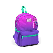 Minik Yuva Sırt Çantası Pembe Mor Renk Geçişli İki Bölmeli 23562
