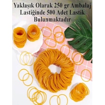 Ambalaj Lastiği 250 Gr 2 Paket Brons 500 Gr Para Lastigi Paket Lastiği Kopmaz %100 Kauçuk Elastik Kaliteli
